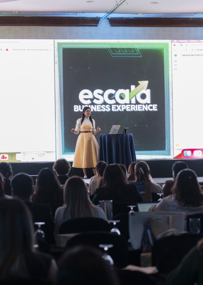 Daniela Montenegro en Escala Business Experience